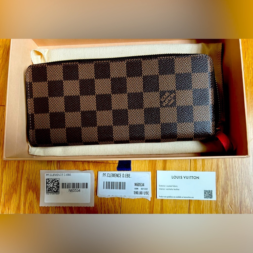 Louis Vuitton's Clémence wallet.